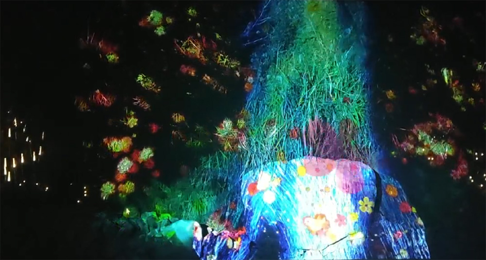 揽树“幻境森林”沉浸式交互体验装置
